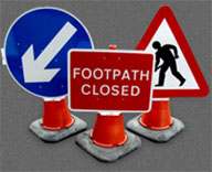 ROADSIGNS AND CONES
